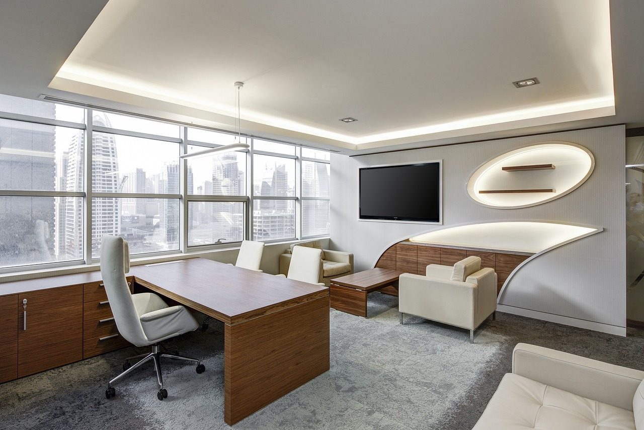 A modern high-rise office ready for a commercial move